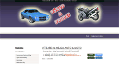 Desktop Screenshot of hejdamoto.cz